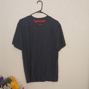 Men's Navy Blue Short Sleeve Tee
